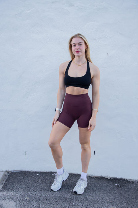 Swift Biker Shorts Merlot