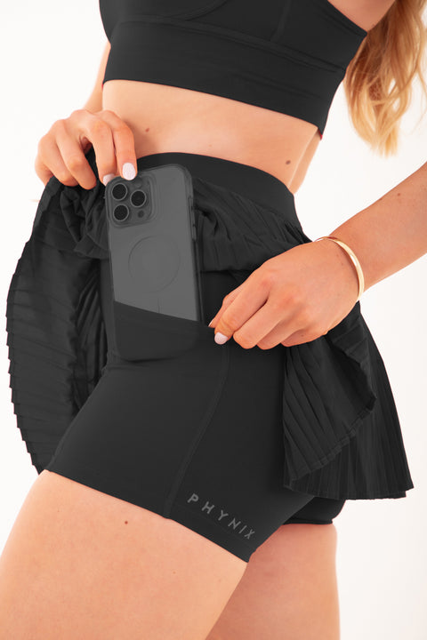 Atlas Skort Black