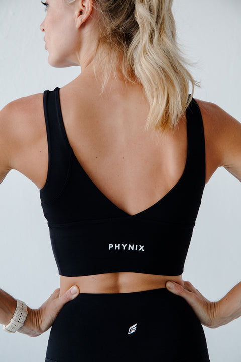 Nova Crop Black