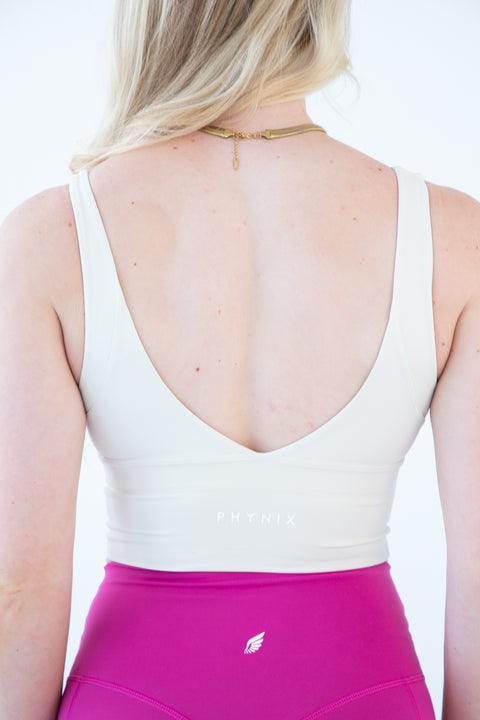 Nova Crop Ivory