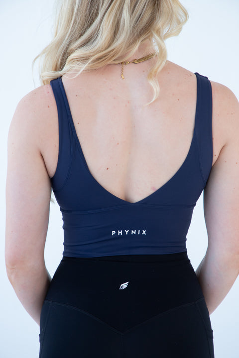 Nova Crop Navy