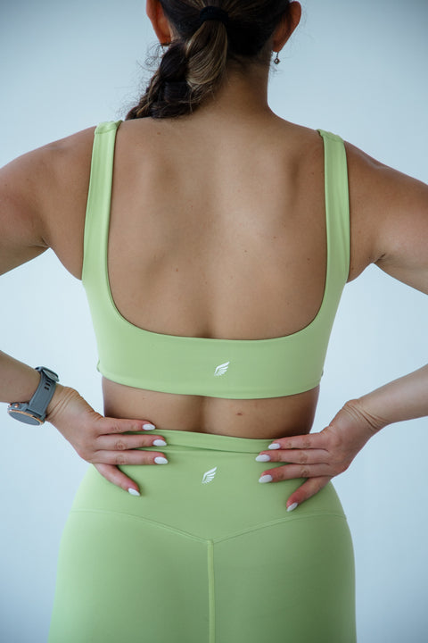 Sculpt Bra Lime Green