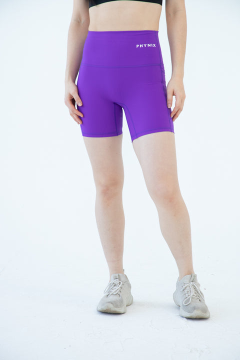 Swift Biker Shorts Grape