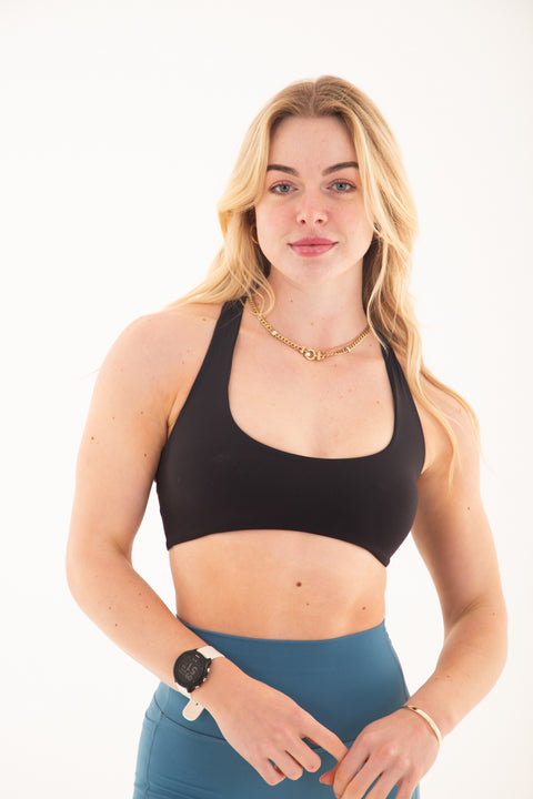 Power Dip Bra Black
