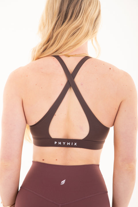 Quest Bra Brown