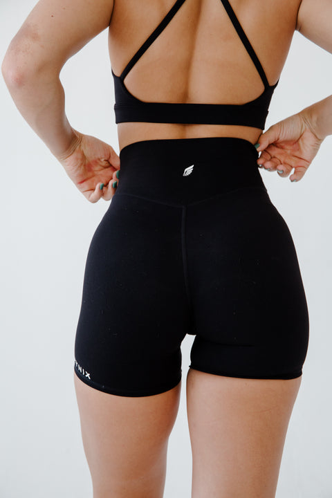 Vice Biker Shorts Black